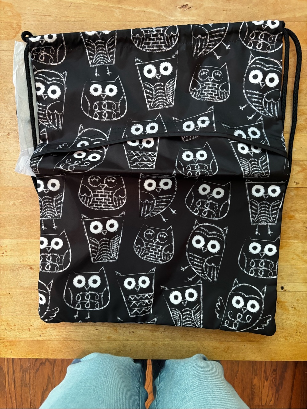 Thirty-One “It’s Owl Good” Cinch Sac Drawstring Backpack | NWT